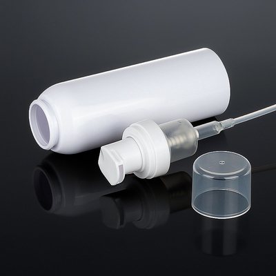 Round 250ml Foaming Pump Bottle Screen Printing For Facial Cleanser