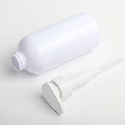 350ml Plastic Recycling Skincare Container Wholesale 500ml Unique Shape Shampoo Bottle With Pump