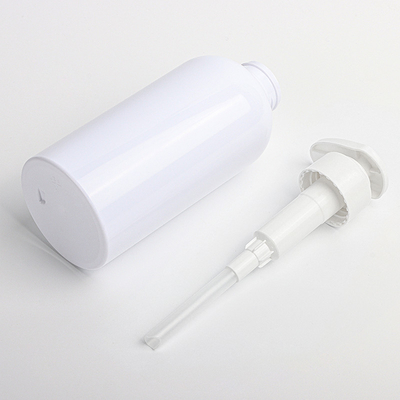 350ml Plastic Recycling Skincare Container Wholesale 500ml Unique Shape Shampoo Bottle With Pump