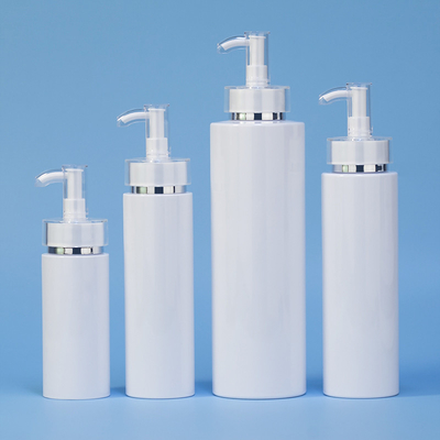500ml Gold Shampoo Bottle Plastic Shaped Hair Lotion Bottle Shower Gel Hand Wash Empty Container With Pump