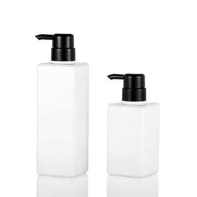 airless Cosmetic Lotion Bottle ,  screen printing White Lotion Bottle With Pump