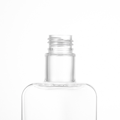 Plastic Disc Cap Bottle Squeezable Airless 300ml With Gold Screw Cap