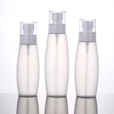 Frosted Cosmetic Spray Bottle PlasticPlastic 100ml Capacity Reusable