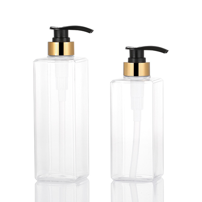 PETG Cosmetic Lotion Bottle , Lotion Bottle Pump Dispenser 60mm Width