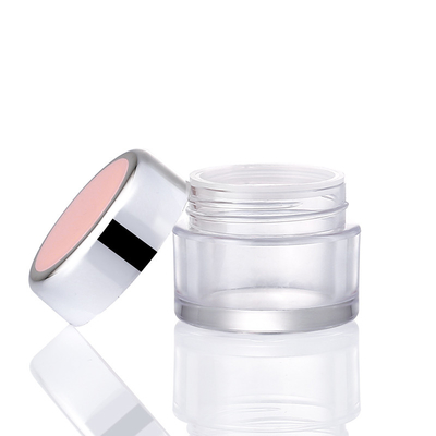 Luxury Empty Cosmetic Jars , Biodegradable Plastic Jars 8oz Capacity