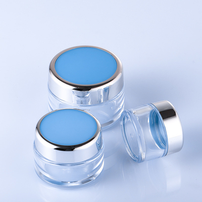 ODM Cream Packaging Jar , 15g Plastic Decorative Jars 40mm Width