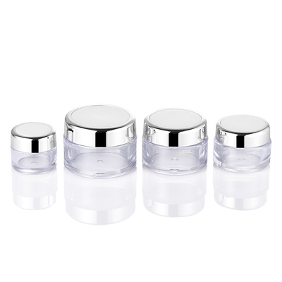 Screw Cap Empty Body Cream Containers 40g Capacity PS Material