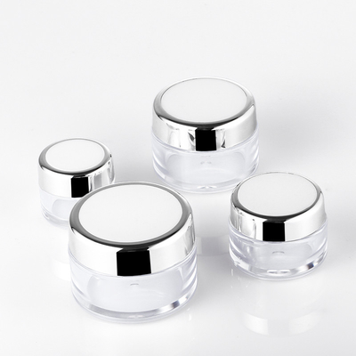 Screw Cap Empty Body Cream Containers 40g Capacity PS Material