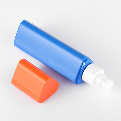 Screw Cap Cosmetic Packaging Sets , 150ml 200ml Plastic Cosmetic Containers