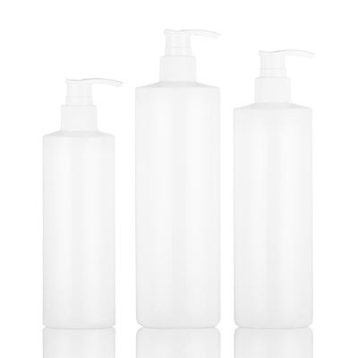 empty 4 Oz Plastic Lotion Bottles HDPE Material With 58mm Pump