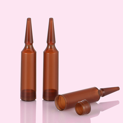 Amber Plastic Ampoule Packaging Multiusage 5ml Capacity Zimay Dropper
