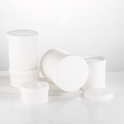 Recyclable Cream Packaging Jar Matte Simple Retro 200g Capacity