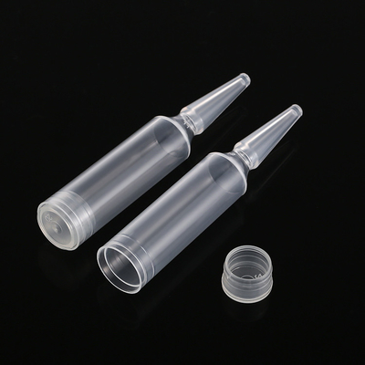 Serum Plastic Ampoule Packaging , Small Empty Lotion Bottles 16mm Diameter