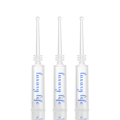 Transparent 1ml Essential Oil Bottles PET Plastic Material Ampoule