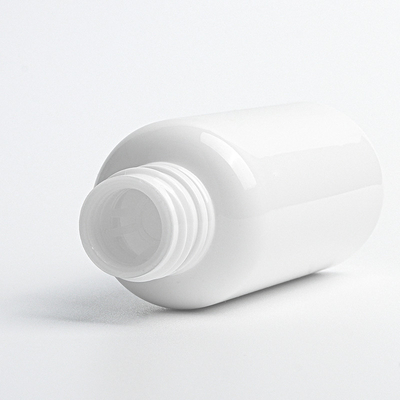 Silver Cosmetic Dropper Bottle 50ml For Essential Oil 34mm Diameter