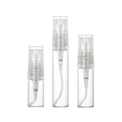 PET Mini Travel Empty Mist Spray Bottles Perfume Fragrance Clear 2ml 3ml 5ml