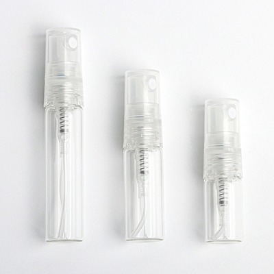PET Mini Travel Empty Mist Spray Bottles Perfume Fragrance Clear 2ml 3ml 5ml
