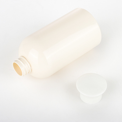 Cosmetic Plastic Toner Bottle 300ml 350ml Transparent Round Plastic Bottle